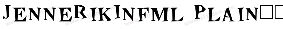 JennerikInfml Plain字体转换
